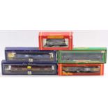 One tray containing a collection of five various boxed diesel locomotives to include a No. R348