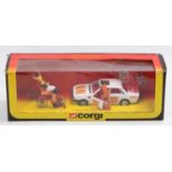 Corgi Toys Gift Set 13 Tour De France comprising Peugeot managers car with spare cycles following