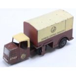 A Dinky toys pre-war No. 33R Great Western Railway mechanical horse and trailer comprising of
