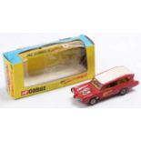 Corgi Toys, No.277 "The Monkees" Monkeemobile, red body, white roof, yellow interior, cast hubs,