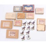 A collection of various boxed Kieler and loose lead flat soldiers, various mixed examples to include