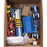 One tray containing a collection of mixed Britains, loose diecast vehicles etc to include a Ford