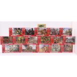 One tray containing a collection of mixed Airfix 1/32 scale and 00 scale boxed soldier sets and