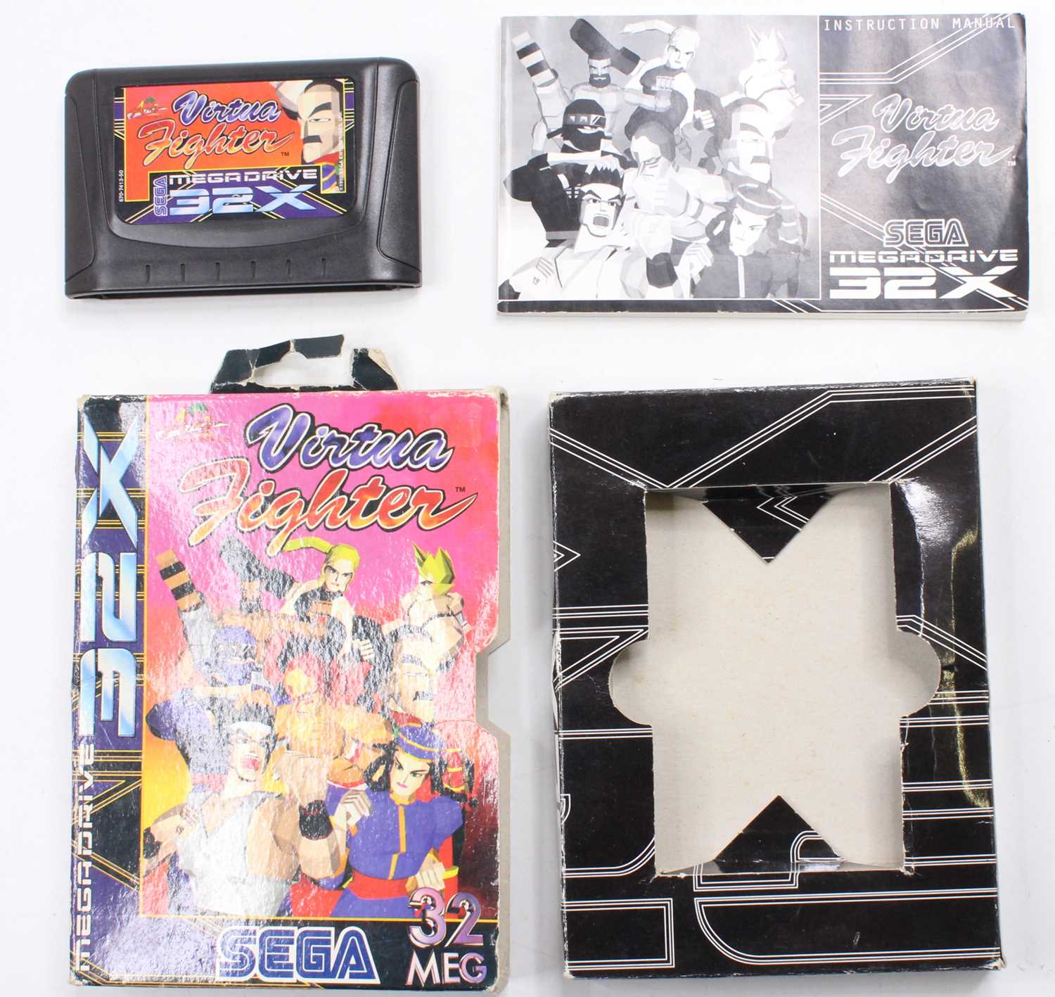 One box containing a collection of boxed and loose Sega Mega Drive 32X games to include Star Wars, - Image 9 of 12