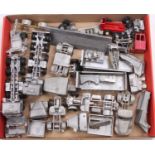 One tray containing a collection of mixed 1/48 and 1/50 scale white metal commercial vehicle,