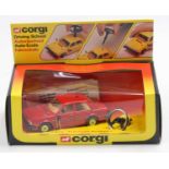 Corgi Toys, 278, Triumph Acclaim Driving School Car, red body with tan interior, in the original