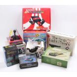One box of mixed Sega, Xbox, Atari, and similar gaming console accessories including a Sega Light