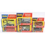 6 Dinky Toys window boxed models comprising 2x No. 449 Johnston Road Sweeper, No. 978 Refuse