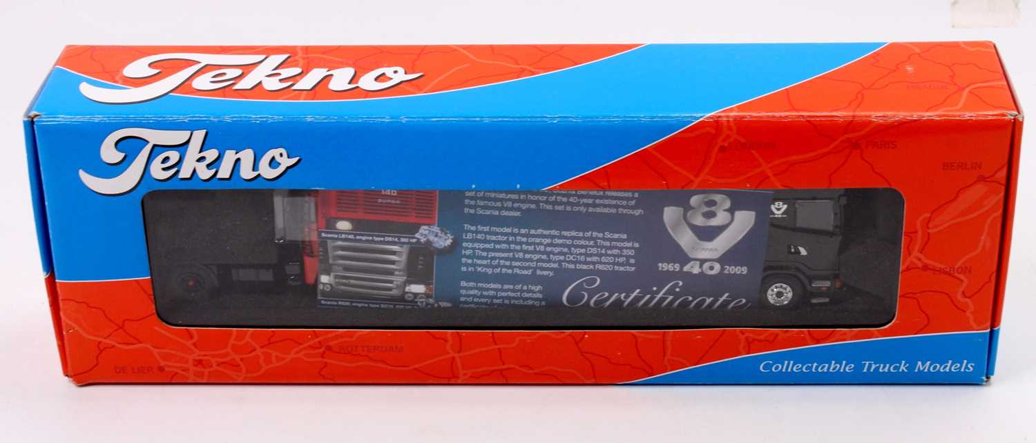 Tekno 40th anniversary release 1/50th scale Limited Edition Twin Pack Gift Set, containing a - Image 2 of 2