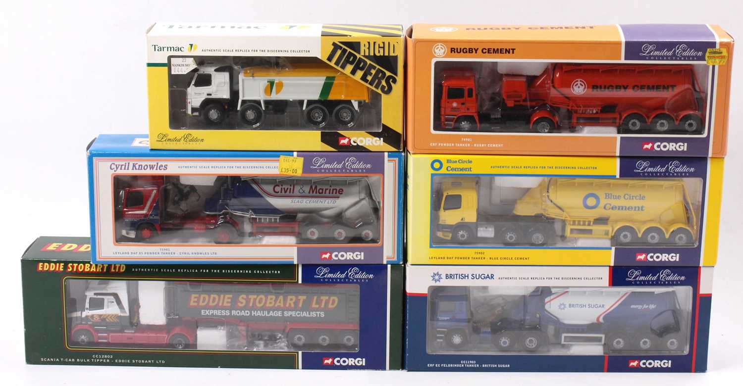 Corgi Hauliers of Renown 1/50th scale road transport diecast group, 6 examples, all in original