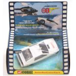 Corgi Toys No. 269 James Bond Lotus Esprit comprising of white and black body with 007 bonnet