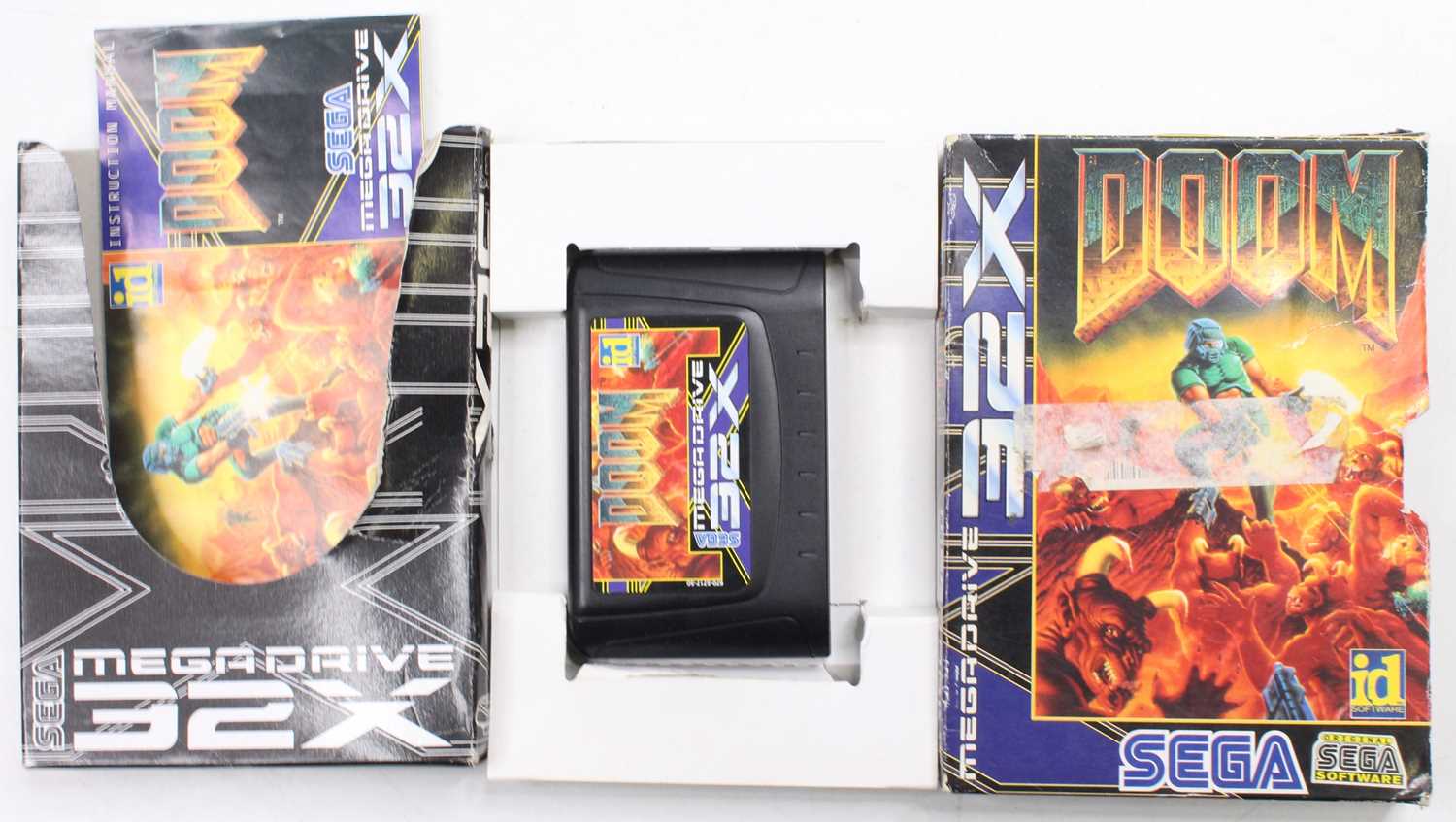 One box containing a collection of boxed and loose Sega Mega Drive 32X games to include Star Wars, - Image 2 of 12