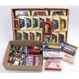 A collection of Matchbox Lesney diecast including 24 boxed "straw box" Models of Yesteryear, some