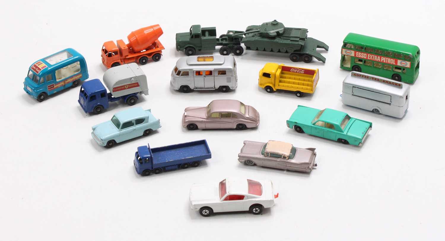 A Matchbox Ford GT No. 41 collectors' case containing a collection of various Matchbox Superfast - Image 2 of 2