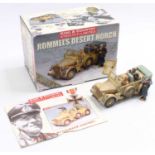 King and Country Limited Edition AK046 Rommels Desert Horch, housed in the original polystyrene