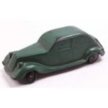 Lilo Toys 1930s Bakelite Car, in green, length 13cm