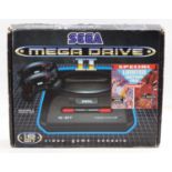 A Sega Megadrive 2 video game console, limited edition, special release pack containing European