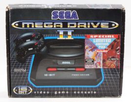A Sega Megadrive 2 video game console, limited edition, special release pack containing European