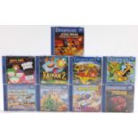 A collection of nine various boxed Dreamcast video games to include Wacky Races, Army Men Sarge's