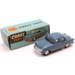 Corgi Toys No. 352 R.A.F Staff Car - Standard Vanguard in blue with flat spun hubs, in the