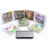 A collection of Nintendo DS and 3DS consoles and games, to include a Nintendo 3DS XL silver