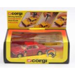 Corgi Toys No. 278, Triumph Acclaim Driving School Car, red body with tan interior, in the