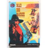 A Phillips digital video on CD-I Mad Dog Mcree shooting game, and The Peace Keeper revolver,