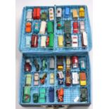 A Matchbox Ford GT No. 41 collectors' case containing a collection of various Matchbox Superfast