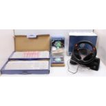 A collection of boxed and loose Dreamcast electronic games equipment to include a boxed console, a