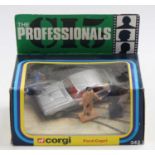 Corgi Toys, 342 The Professionals Ford Capri, finished in silver with red interior, in the