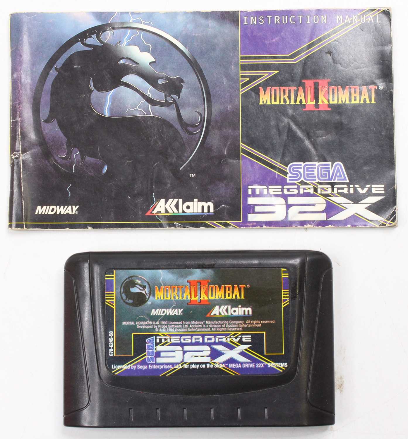One box containing a collection of boxed and loose Sega Mega Drive 32X games to include Star Wars, - Image 5 of 12