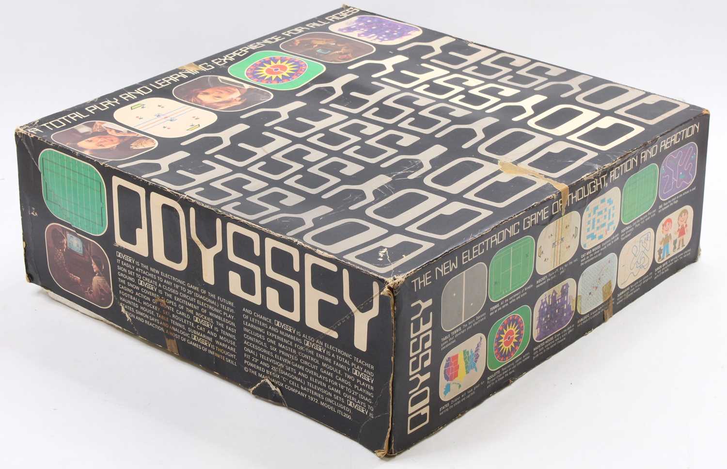 A Magnavox vintage 1972 Odyssey ITL200 electronic gaming system, housed in the original - Bild 12 aus 12