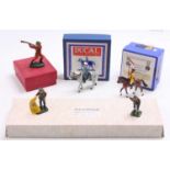 A collection of white metal military miniatures to include Music in Miniature assorted Royal Air