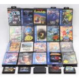 A collection of various boxed and loose Sega Megadrive games to include Monster Lane WonderBoy 3,