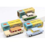 Corgi Toys boxed model group of 3 comprising No. 219 Plymouth Sports Suburban Station Wagon, No. 217