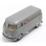 Corgi Toys No. 433 Volkswagen Delivery Van "Vroom & Dreesmann" promotional issue comprising a grey