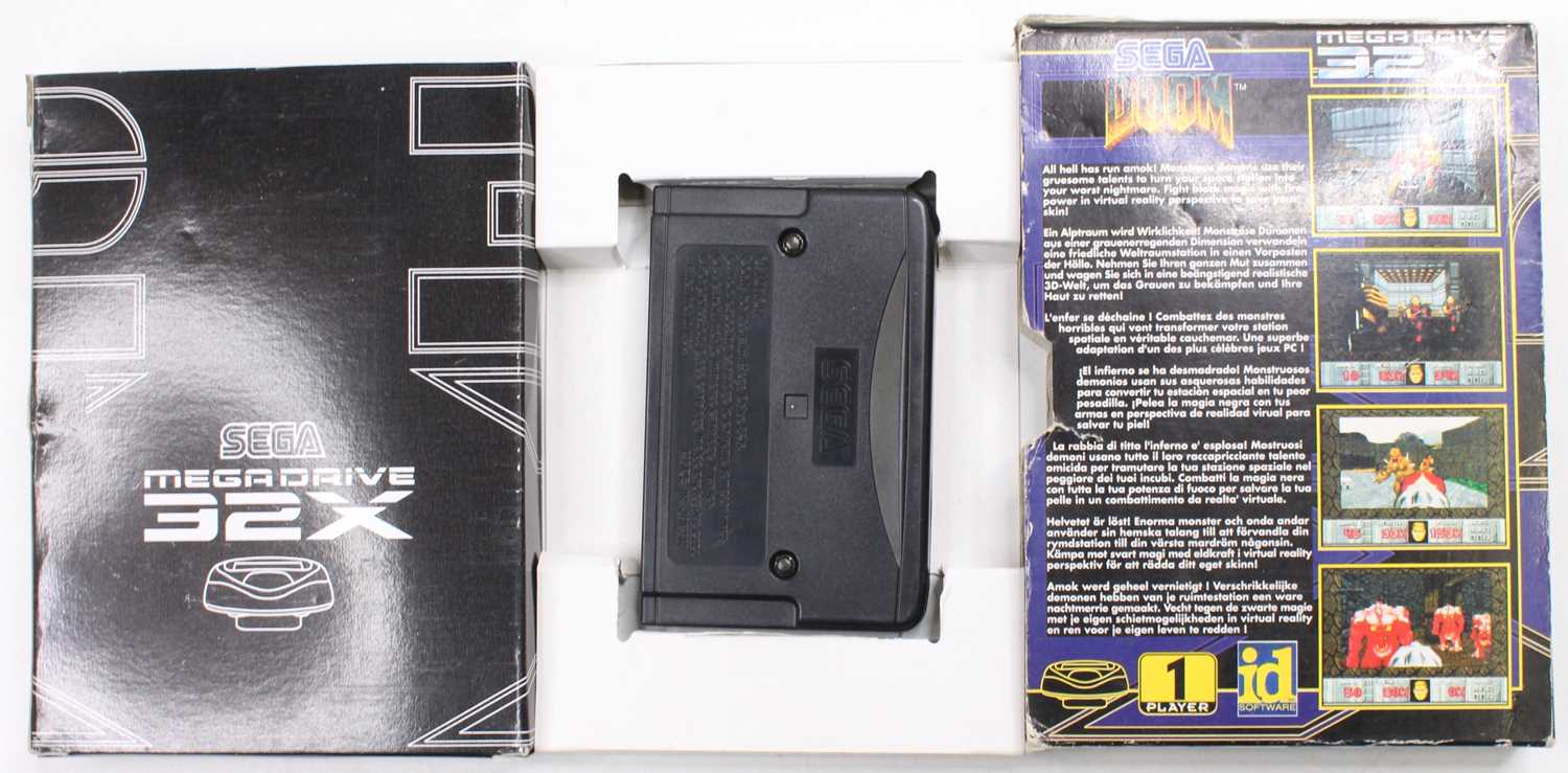 One box containing a collection of boxed and loose Sega Mega Drive 32X games to include Star Wars, - Image 4 of 12