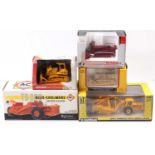 Speccast, 1st Gear and ERTL 1/50th scale boxed construction diecast group, 5 examples to include a