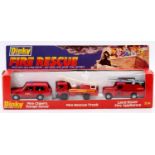 Dinky Toys No. 304 Fire Rescue gift set containing 3 models comprising a Range Rover Fire Service