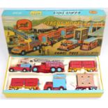 Corgi Toys Gift Set No. 23 Chipperfields Circus comprising booking van, circus crane truck, two
