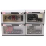 WSI Collectables 1/50th scale haulage and commercial vehicle Diecast group, 4 boxed examples to