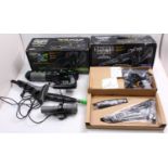 A boxed VGA (Video Game Accessories) Sniper Rifle group to include an Xbox and Play Station 2