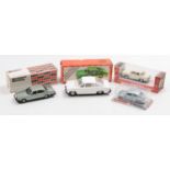 Collection of mixed diecast, white metal and plastic vehicles to include Norev No.712 Porsche 917,