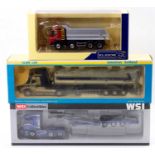 WSI, Eligor and Tema Toys 1/50th scale road transport and haulage diecast group, 3 examples to