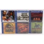 Six plastic cased Dreamcast video games to include Nomad Soul, Mortal Combat Gold, Kiss Psycho