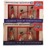 A Britains Deetail boxed American War of Independence boxed figure group to include No. 4364 British