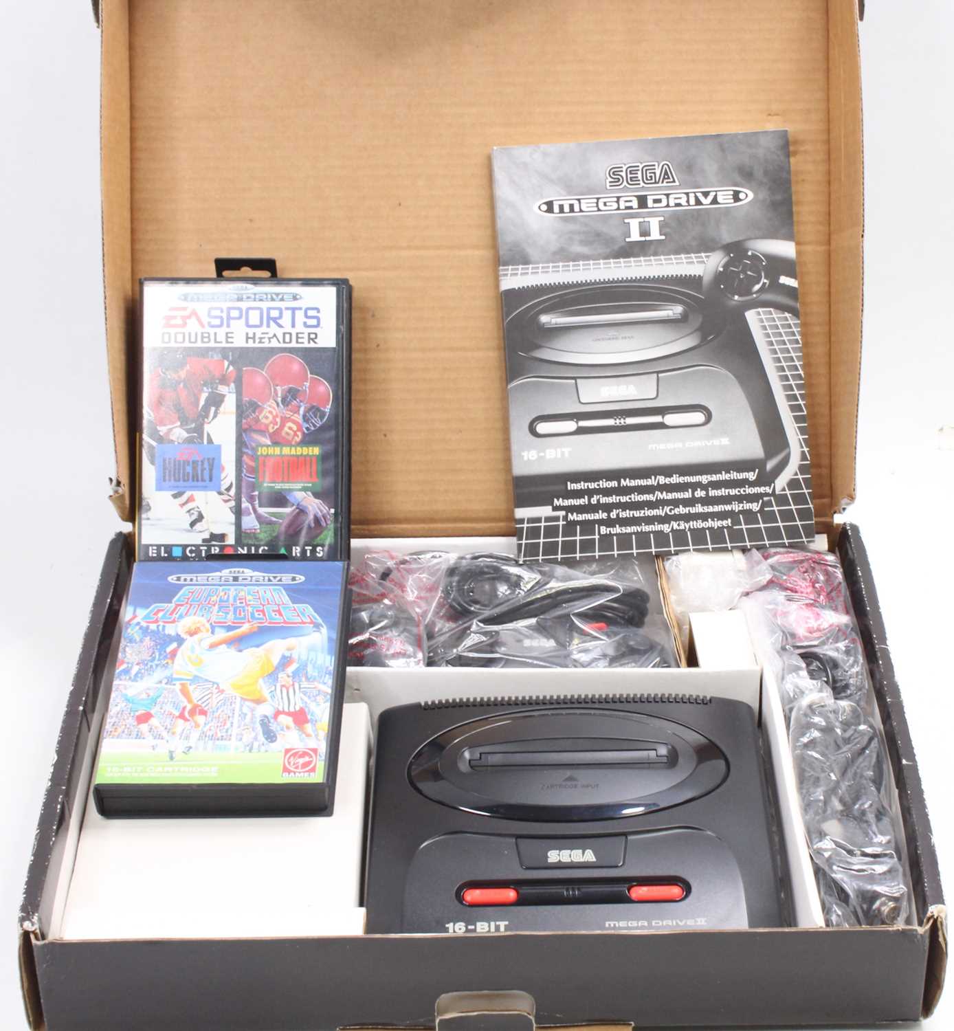 A Sega Megadrive 2 video game console, limited edition, special release pack containing European - Image 3 of 3