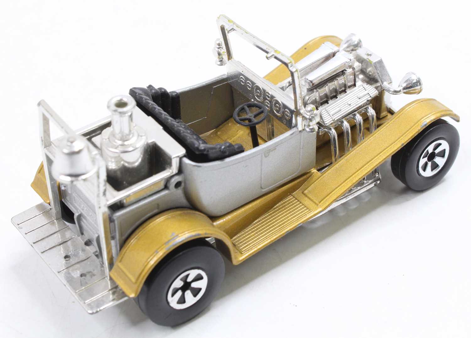 Matchbox Lesney Super Kings K53 Hot Fire Engine Pre-Production colour trial comprising a metallic - Image 6 of 11