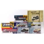 8 various boxed Corgi Heavy Haulage, Classics and Tippers 1/50th scale boxed diecast group, mixed as