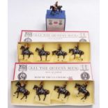 A collection of All The Queen's Men boxed metal toy soldiers to include two boxes Band of the US